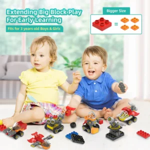 Makerzoid 40-in-1 Big Building Blocks
