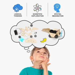 5 in 1 STEM Model Car DIY Kit