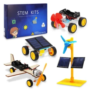 DIY 4-in-1 STEM Kit, DIY Solar Science Experiment